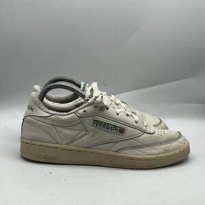 Reebok Club C 85 Vintage Women's Size 8.5 Shoes Chalk Off White Green GX3686